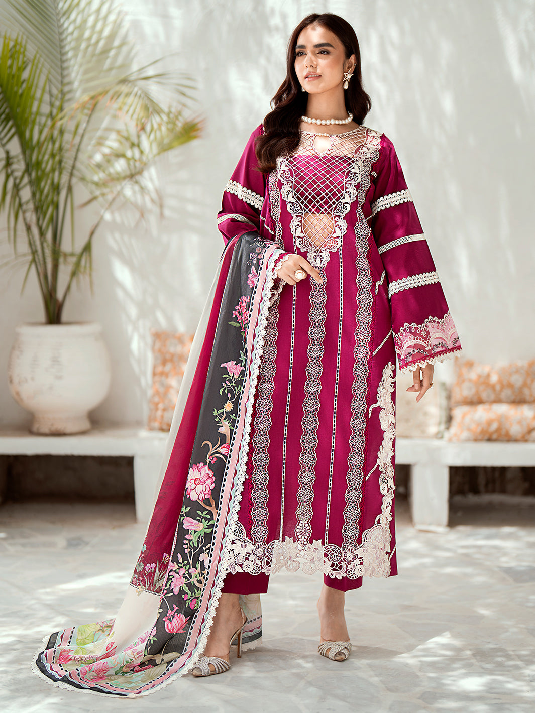 Bin Ilyas | Diara Winter 24 | 308-A by Bin Ilyas - Designer Dress - Type: Ladies Clothes - Available at Libayah - 100% Original