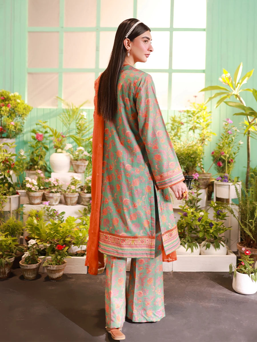 Salitex | Izel Lawn 24 | LUXURY LAWN EMBROIDERED SUIT by Salitex - Designer Dress - Type: Casuals - Available at Libayah - 100% Original