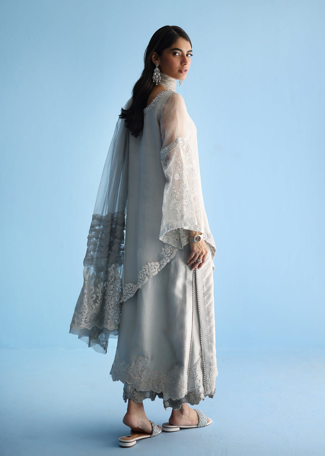 Umsha | Luxury Pret | FROSTED PEARL by Umsha - Designer Dress - Type: Ladies Clothes - Available at Libayah - 100% Original