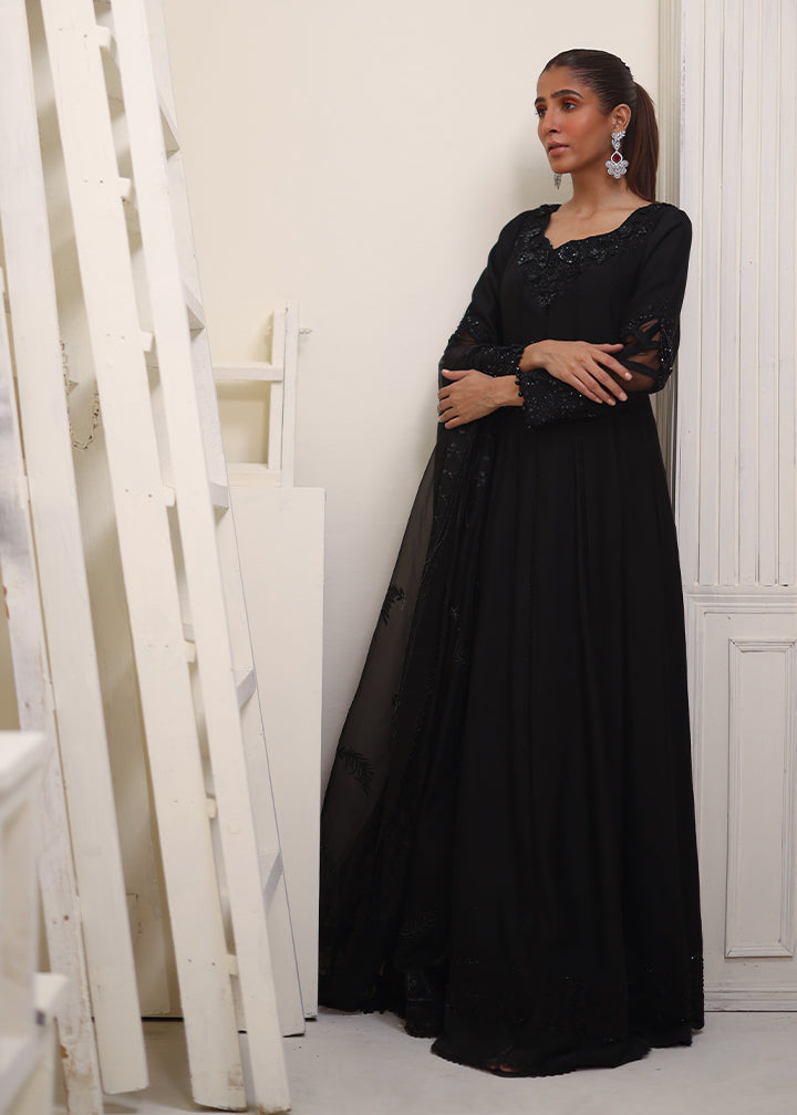 Umsha | Luxury Pret | BLACK SWAN by Umsha - Designer Dress - Type: Ladies Clothes - Available at Libayah - 100% Original