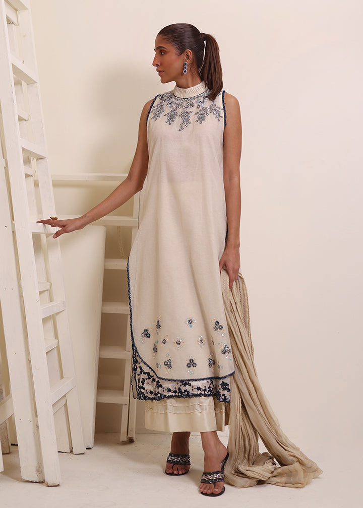 Umsha | Luxury Pret | DREAMY IVORY by Umsha - Designer Dress - Type: Ladies Clothes - Available at Libayah - 100% Original
