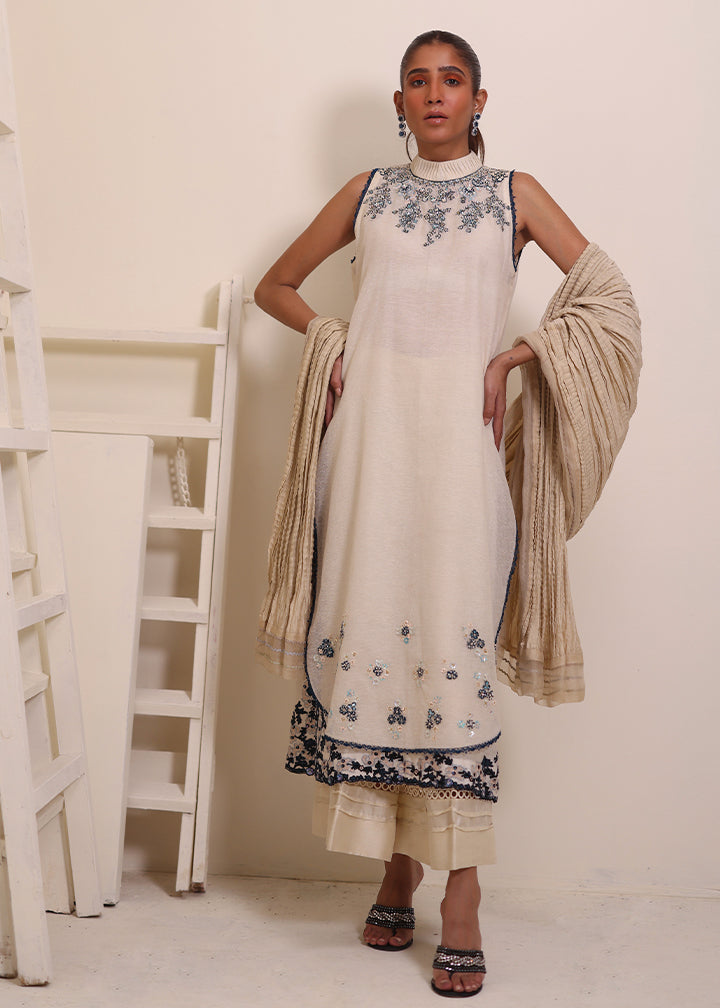 Umsha | Luxury Pret | DREAMY IVORY by Umsha - Designer Dress - Type: Ladies Clothes - Available at Libayah - 100% Original