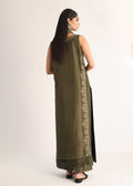 Umsha | Luxury Pret | ANTIQUE OLIVE by Umsha - Designer Dress - Type: Ladies Clothes - Available at Libayah - 100% Original