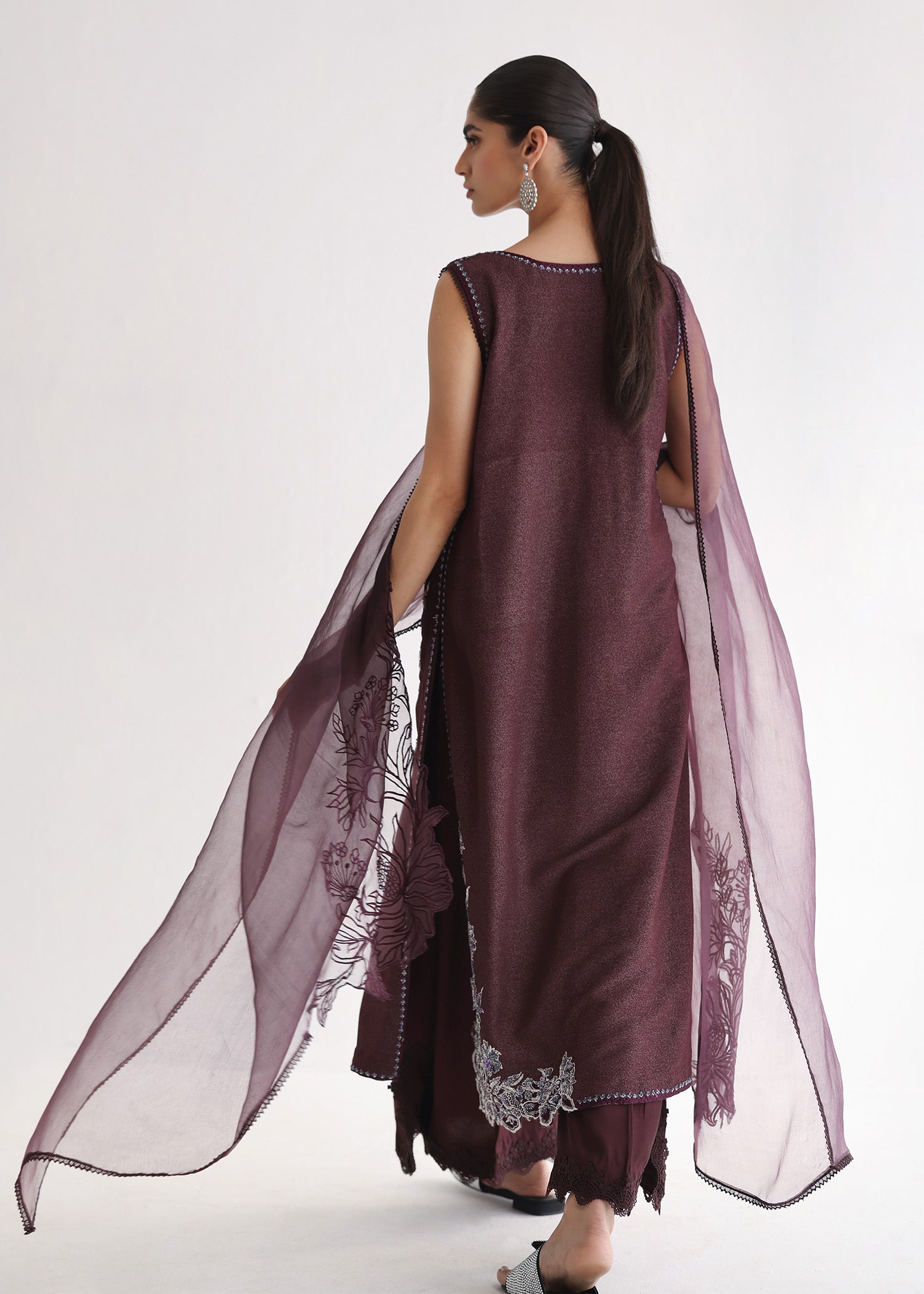 Umsha | Luxury Pret | BERRY BLISS by Umsha - Designer Dress - Type: Ladies Clothes - Available at Libayah - 100% Original