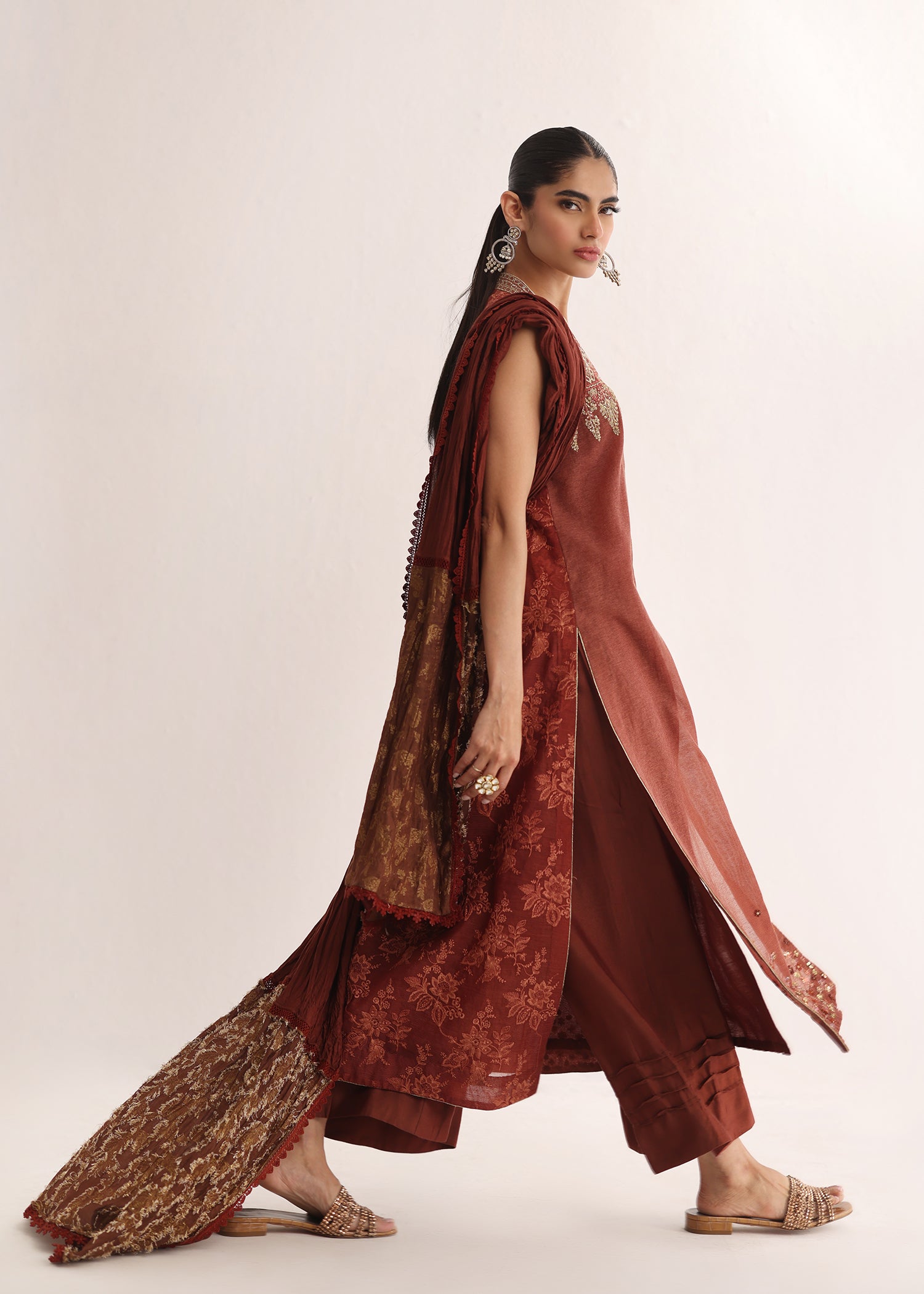 Umsha | Luxury Pret | MAJESTIC SANDALWOOD by Umsha - Designer Dress - Type: Ladies Clothes - Available at Libayah - 100% Original