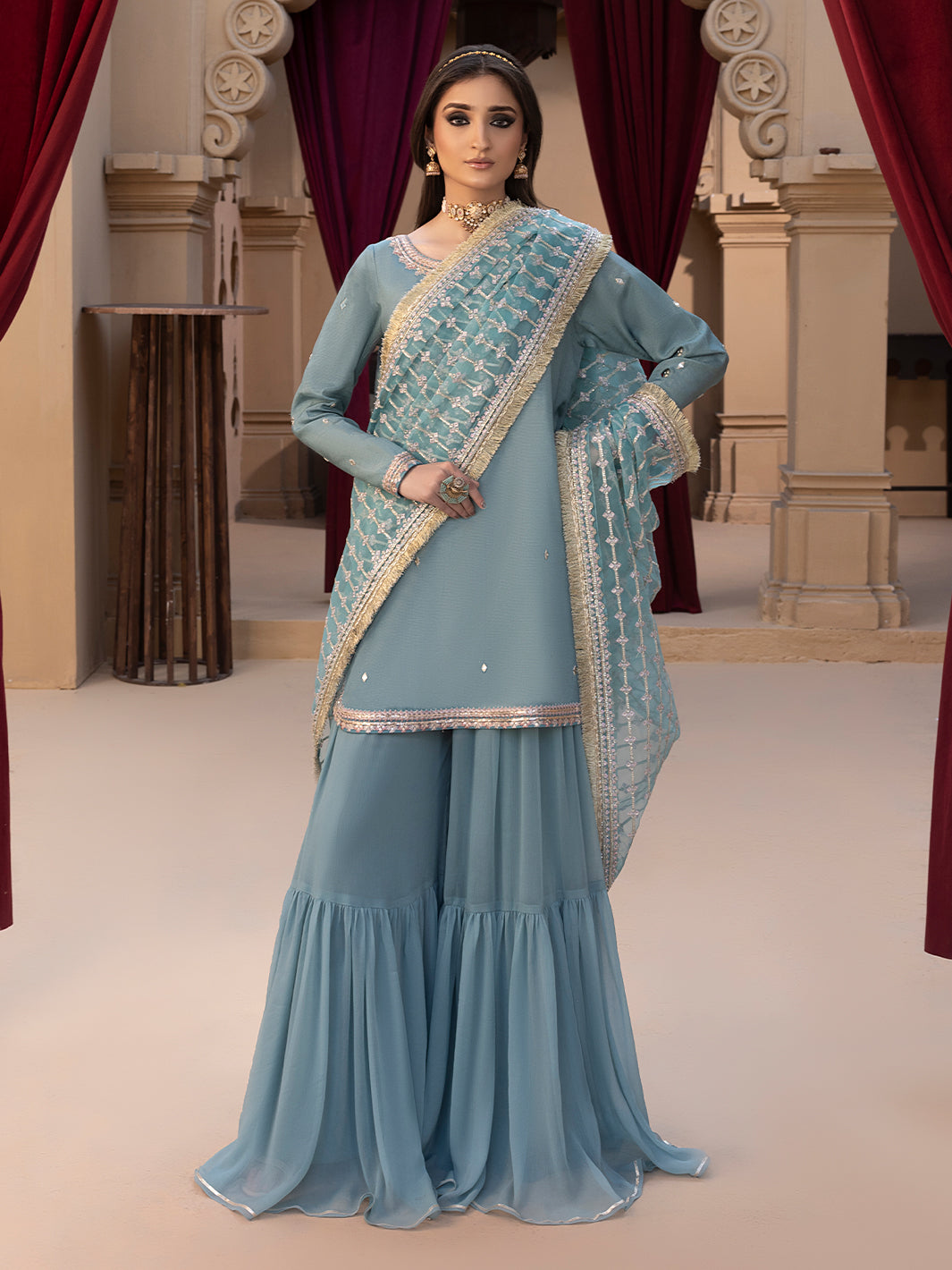 Hem Stitch | Raw Silk Edit 25 | Layla by Hemstitch - Designer Dress - Type: Ladies Clothes - Available at Libayah - 100% Original