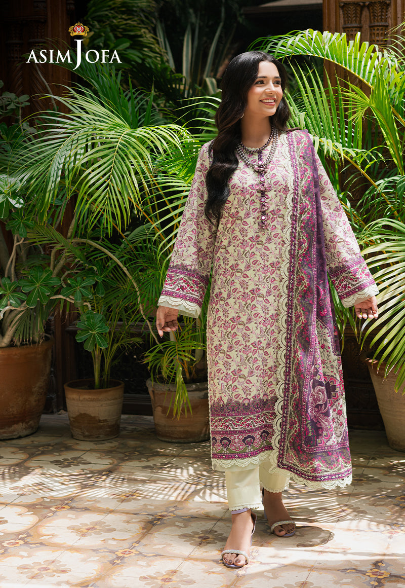Asim Jofa | Prints Drop 2 | AJUUB-27 by Asim Jofa - Designer Dress - Type: Ladies Clothes - Available at Libayah - 100% Original