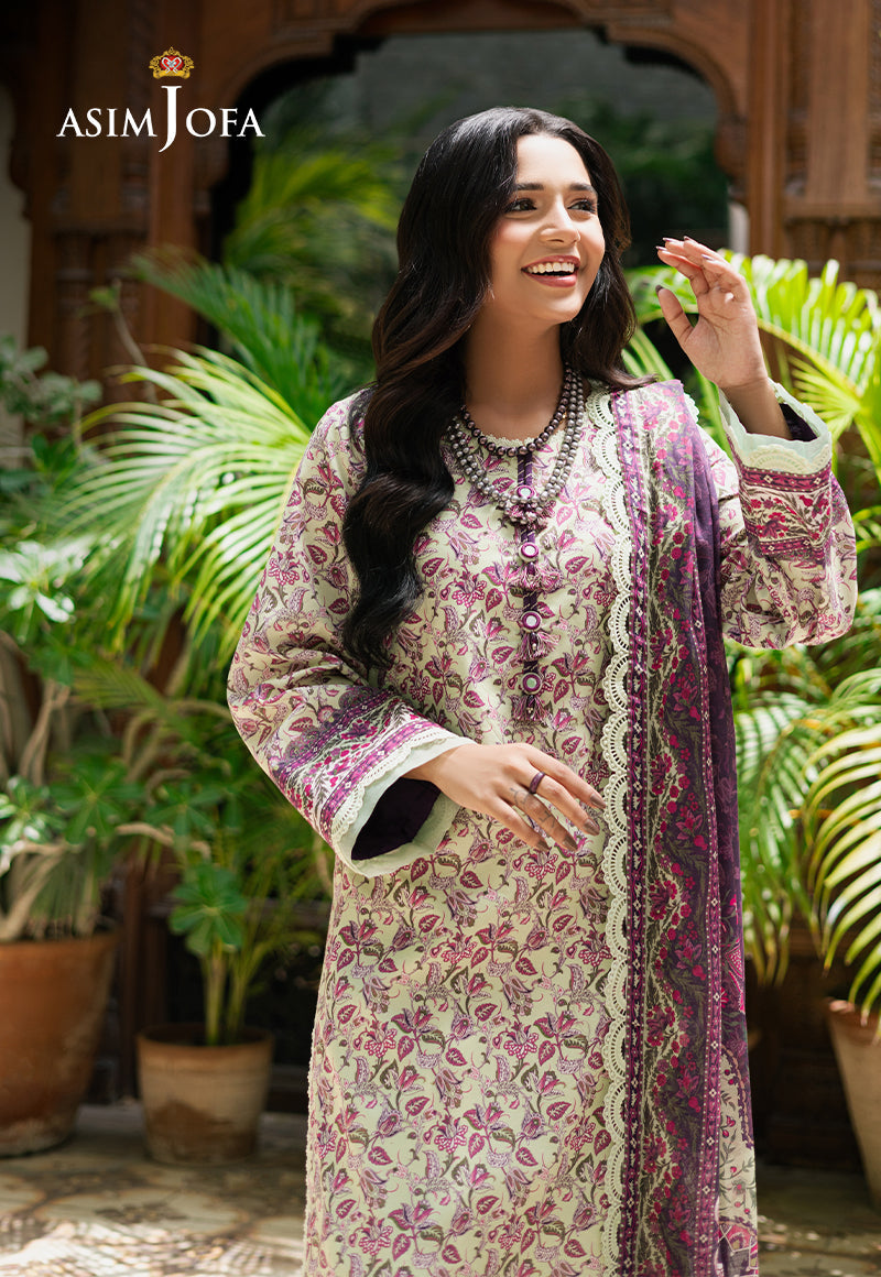 Asim Jofa | Prints Drop 2 | AJUUB-27 by Asim Jofa - Designer Dress - Type: Ladies Clothes - Available at Libayah - 100% Original