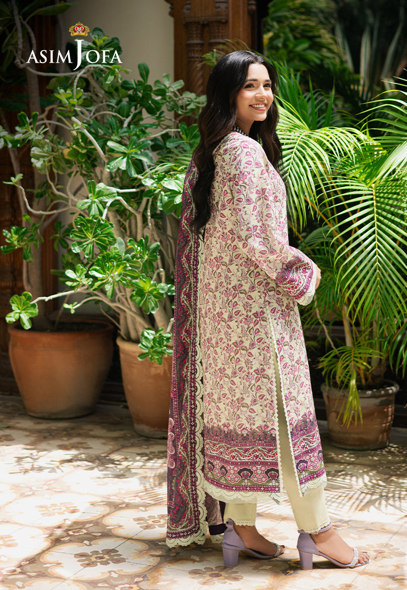 Asim Jofa | Prints Drop 2 | AJUUB-27 by Asim Jofa - Designer Dress - Type: Ladies Clothes - Available at Libayah - 100% Original