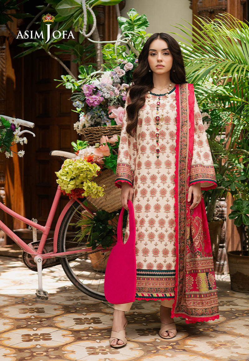 Asim Jofa | Prints Drop 2 | AJUUB-39 by Asim Jofa - Designer Dress - Type: Ladies Clothes - Available at Libayah - 100% Original