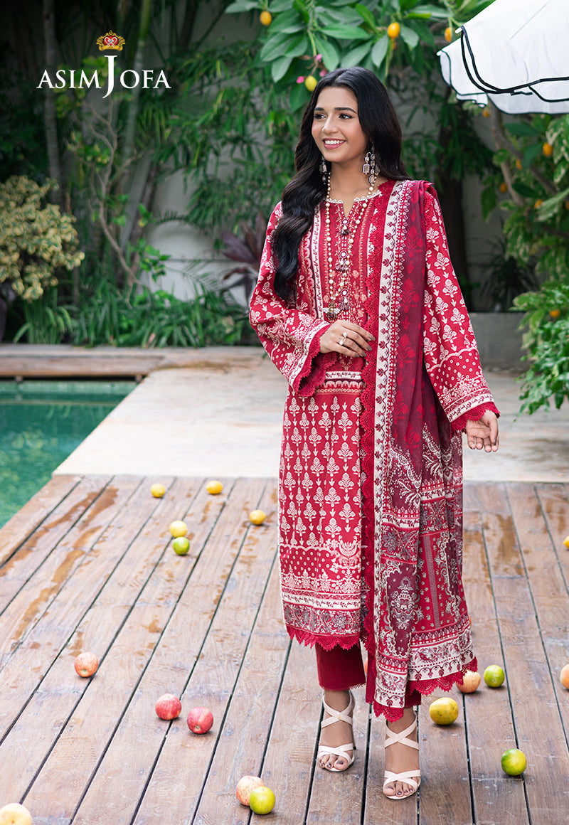 Asim Jofa | Prints Drop 2 | AJUUB-32 by Asim Jofa - Designer Dress - Type: Ladies Clothes - Available at Libayah - 100% Original