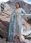 Crimson | Lawn 2024 | Forget Me Not - Ice Blue by Crimson - Designer Dress - Type: Ladies Clothes - Available at Libayah - 100% Original