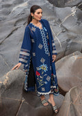 Crimson | Lawn 2024 | Into The Wild - Midnight Blue by Crimson - Designer Dress - Type: Ladies Clothes - Available at Libayah - 100% Original