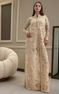 Threads and Motifs | Formal Dresses 25 | ORGANZA EMROIDERED JACKET by Threads and Motifs - Designer Dress  - Type : Ladies Clothes - Available at Libayah - 100% Original 