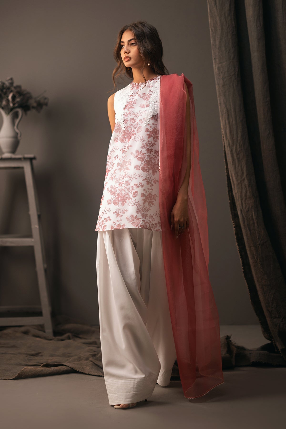 Erum Khan | Beyond Basic | FLORAL ALLURE by Erum Khan - Designer Dress - Type: Ladies Clothes - Available at Libayah - 100% Original