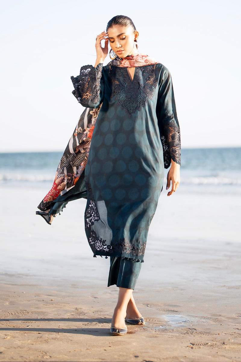 Baroque | Luxury Pret 25 | UF-4063 by Baroque - Designer Dress - Type: Ladies Clothes - Available at Libayah - 100% Original