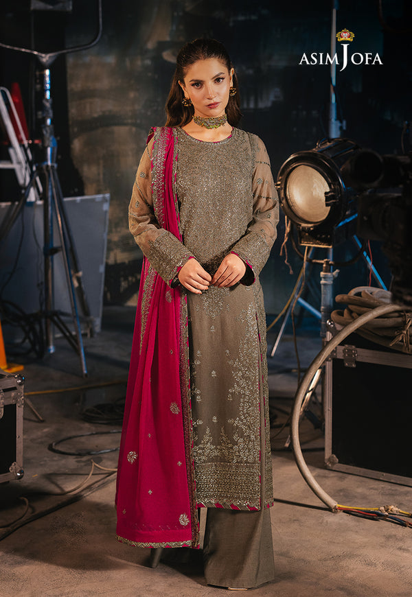 Asim Jofa | Festive Collection 25 | AJLF-06 by Asim Jofa - Designer Dress - Type: Ladies Clothes - Available at Libayah - 100% Original