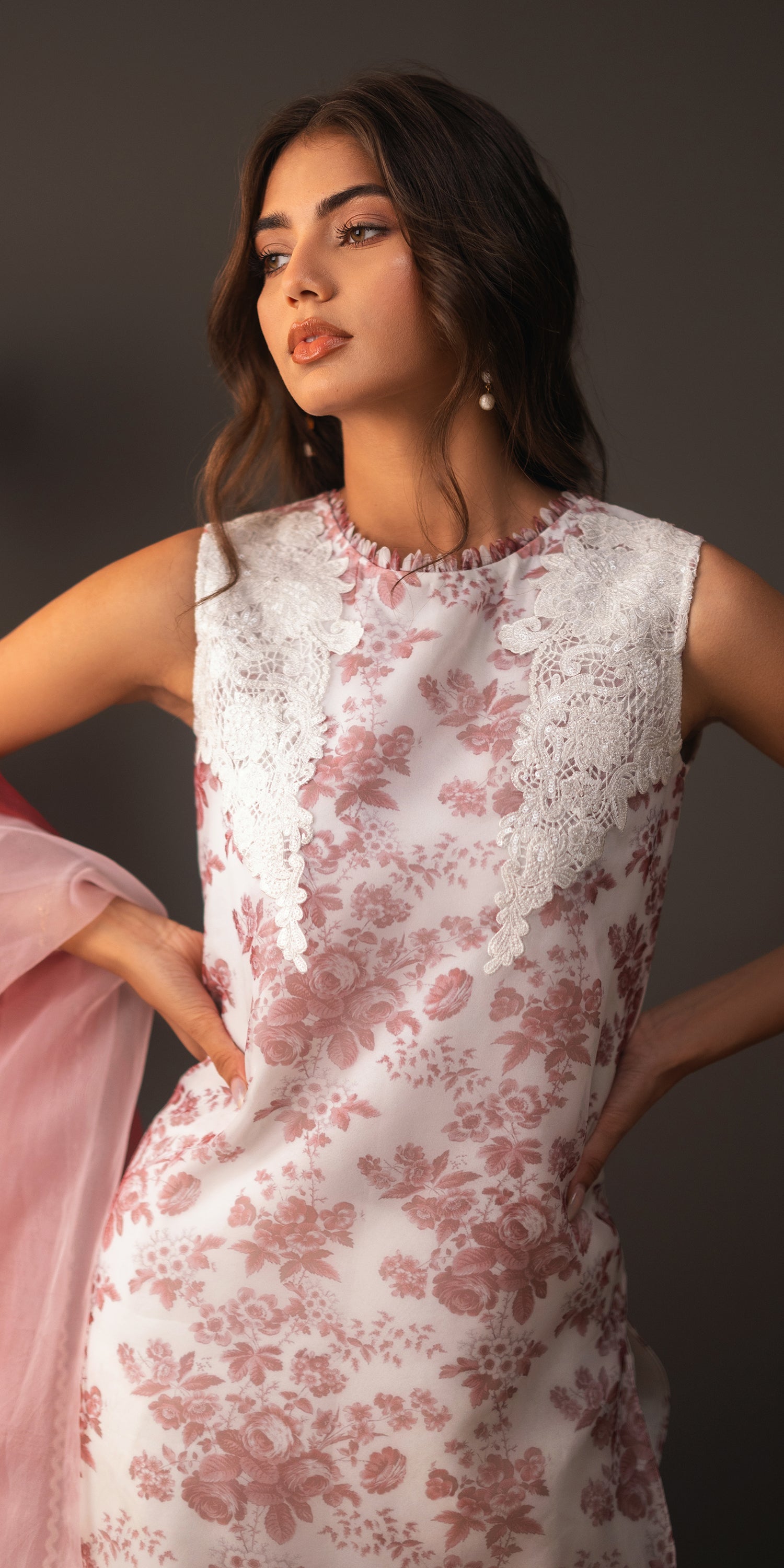 Erum Khan | Beyond Basic | FLORAL ALLURE by Erum Khan - Designer Dress - Type: Ladies Clothes - Available at Libayah - 100% Original