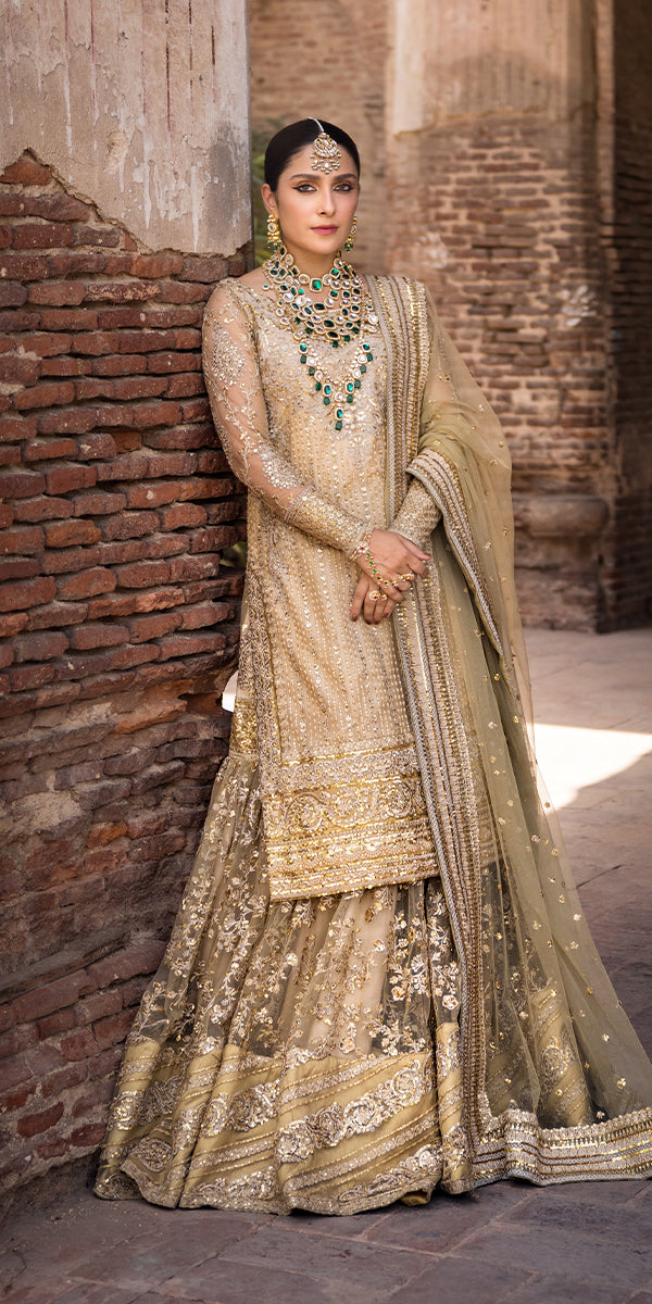 Erum Khan | Jahan Wedding Formals | FARIDA by Erum Khan - Designer Dress - Type: Ladies Clothes - Available at Libayah - 100% Original