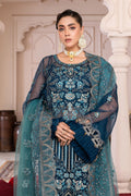 Janique | Luxury Collection 24 | D-002 Blue Contour by Janique - Designer Dress - Type: Ladies Clothes - Available at Libayah - 100% Original