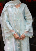 Zarqash | Luxury Lawn 25 | ZQLU 004 CECILY by Zarqash - Designer Dress - Type: Ladies Clothes - Available at Libayah - 100% Original