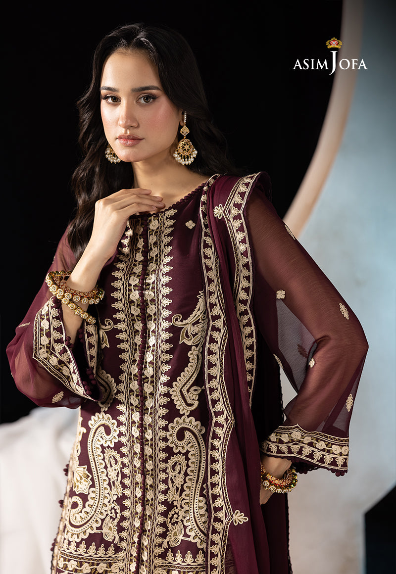 Asim Jofa | Festive Collection 25 | AJLLF-19 by Asim Jofa - Designer Dress - Type: Ladies Clothes - Available at Libayah - 100% Original