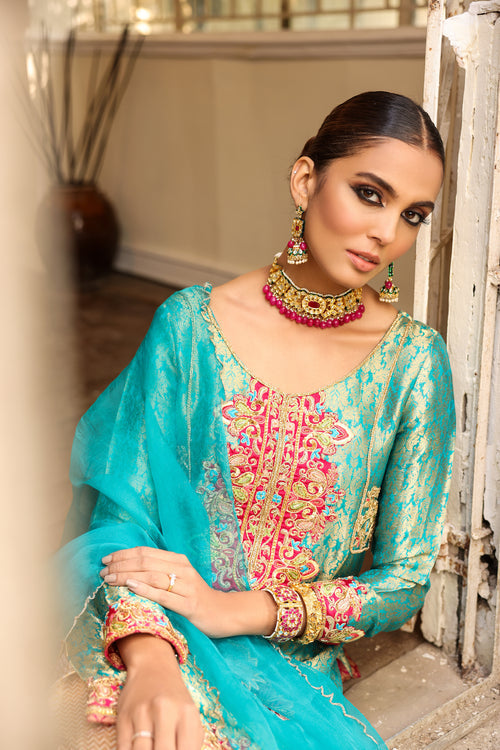 Maya | Wedding Formal Meherbano | FEROZA by Maya - Designer Dress - Type: Ladies Clothes - Available at Libayah - 100% Original