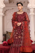 Janique | Luxury Collection 24 | D-007 Red Stone by Janique - Designer Dress - Type: Ladies Clothes - Available at Libayah - 100% Original