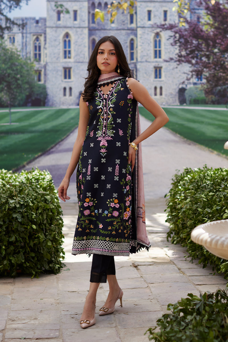 Mina Hassan | Chikankari Lawn 25 | Sasha by Mina Hasan - Designer Dress - Type: Ladies Clothes - Available at Libayah - 100% Original