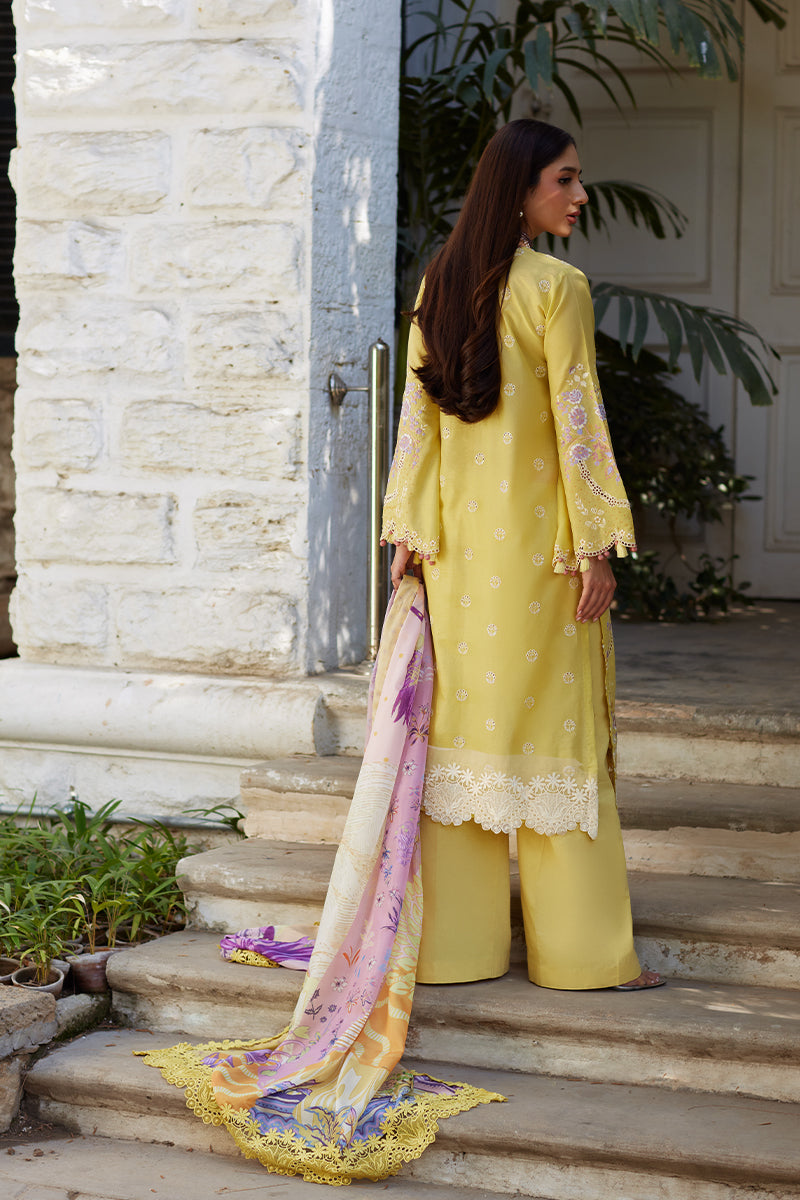 Mina Hassan | Chikankari Lawn 25 | Ayla by Mina Hasan - Designer Dress - Type: Ladies Clothes - Available at Libayah - 100% Original