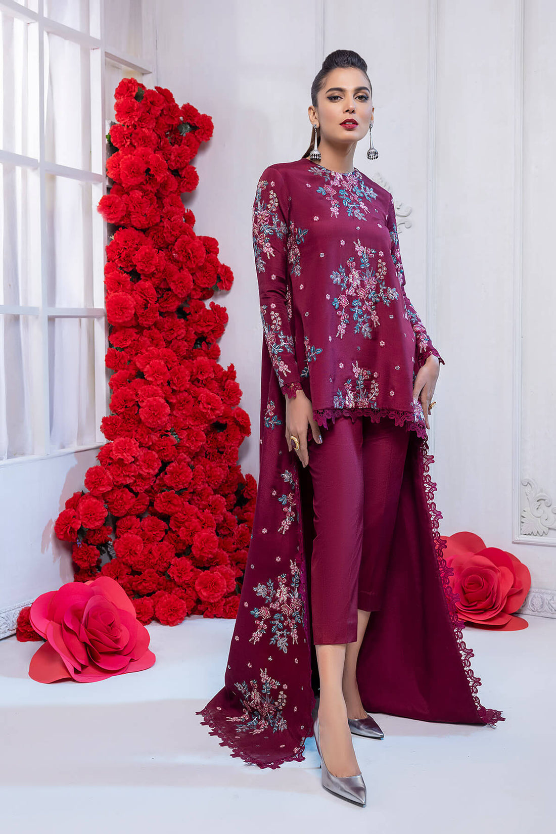Mina Kashif | Luxury Pret | MK22-05 by Mina Kashif - Designer Dress - Type: Formal - Available at Libayah - 100% Original