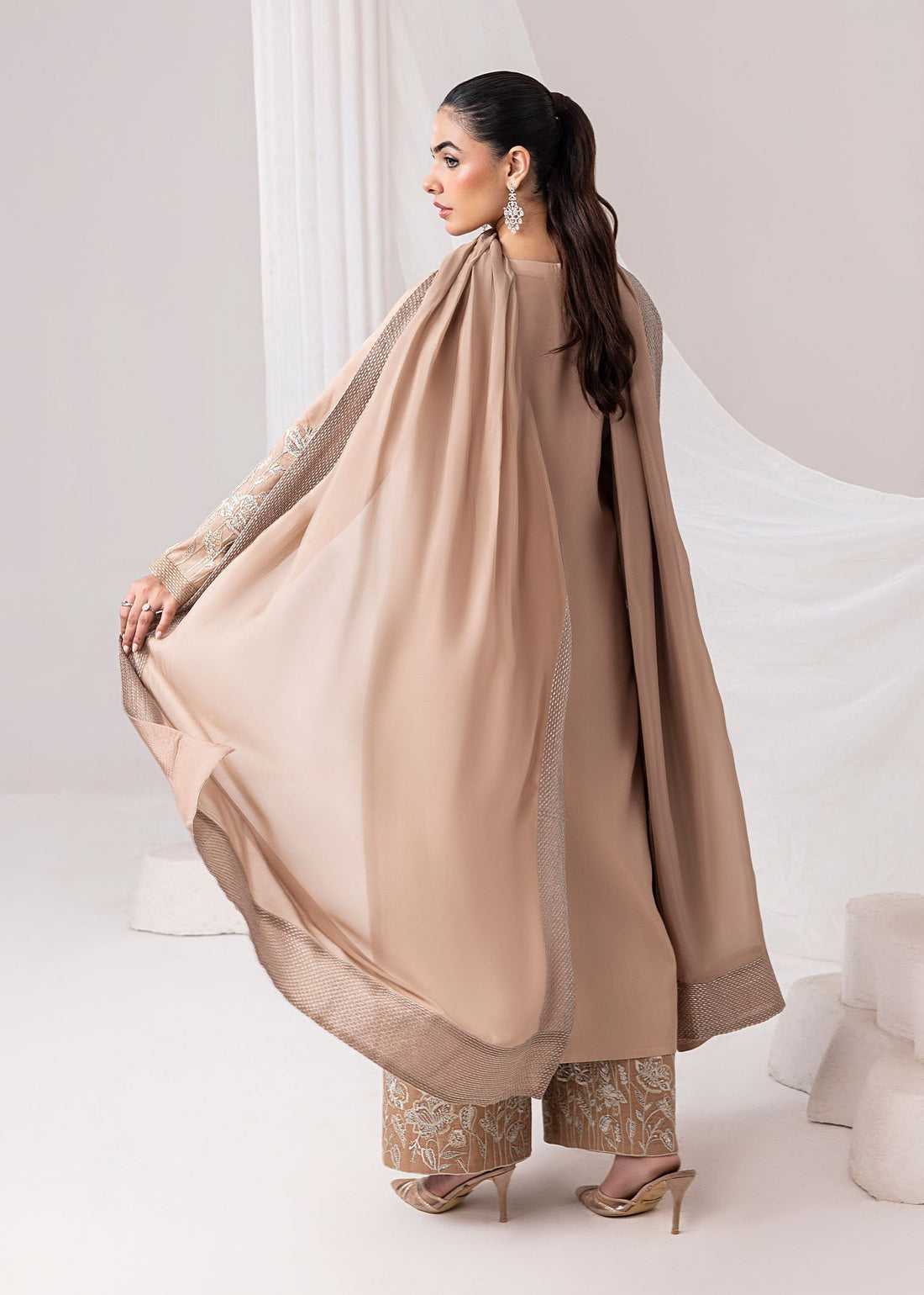 Jamnii | Silk Ivy | Desert Rose by Jamnii - Designer Dress - Type: Ladies Clothes - Available at Libayah - 100% Original