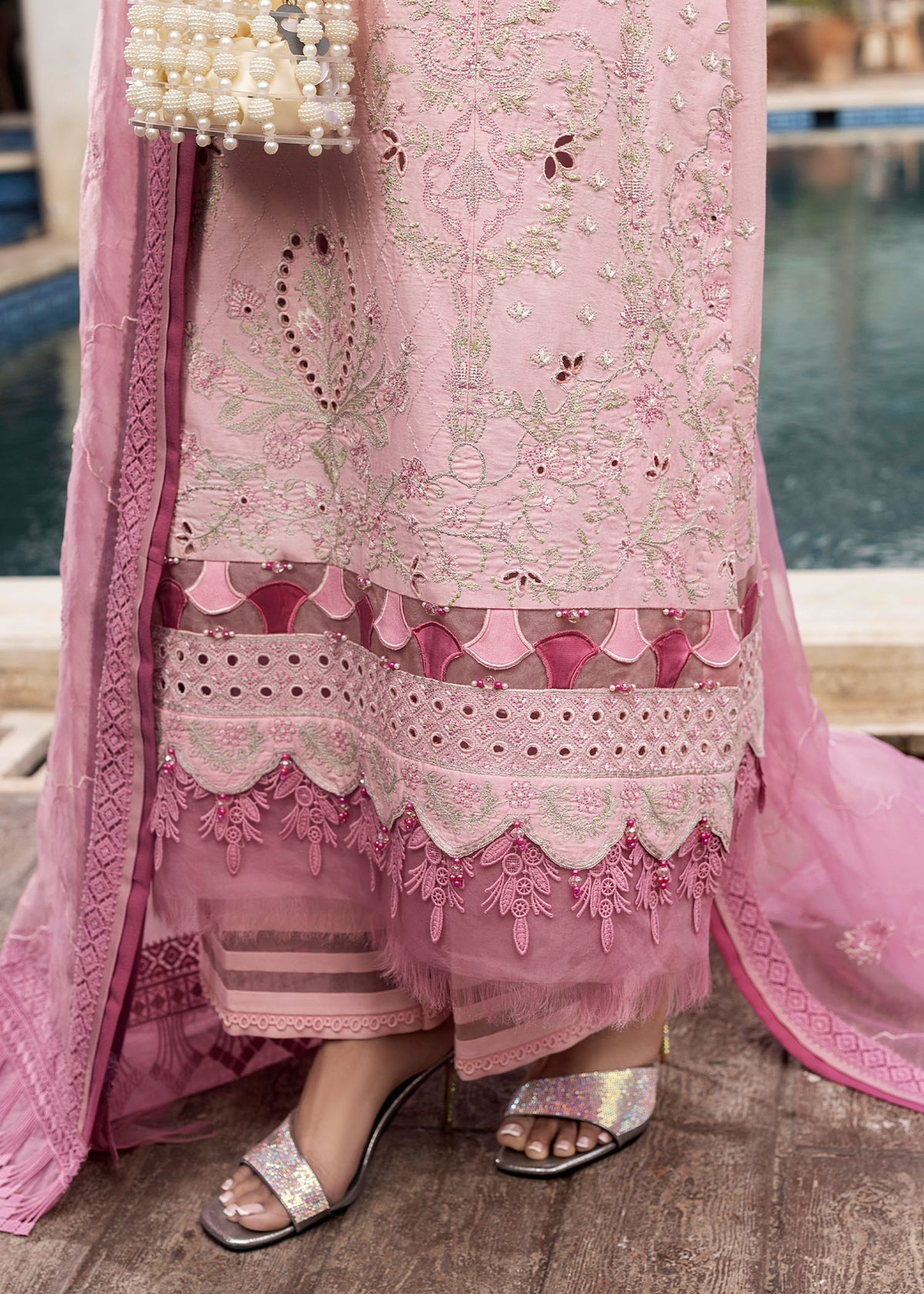 Shurooq | Luxury Lawn 25 | Blossom by Shurooq - Designer Dress - Type: Ladies Clothes - Available at Libayah - 100% Original