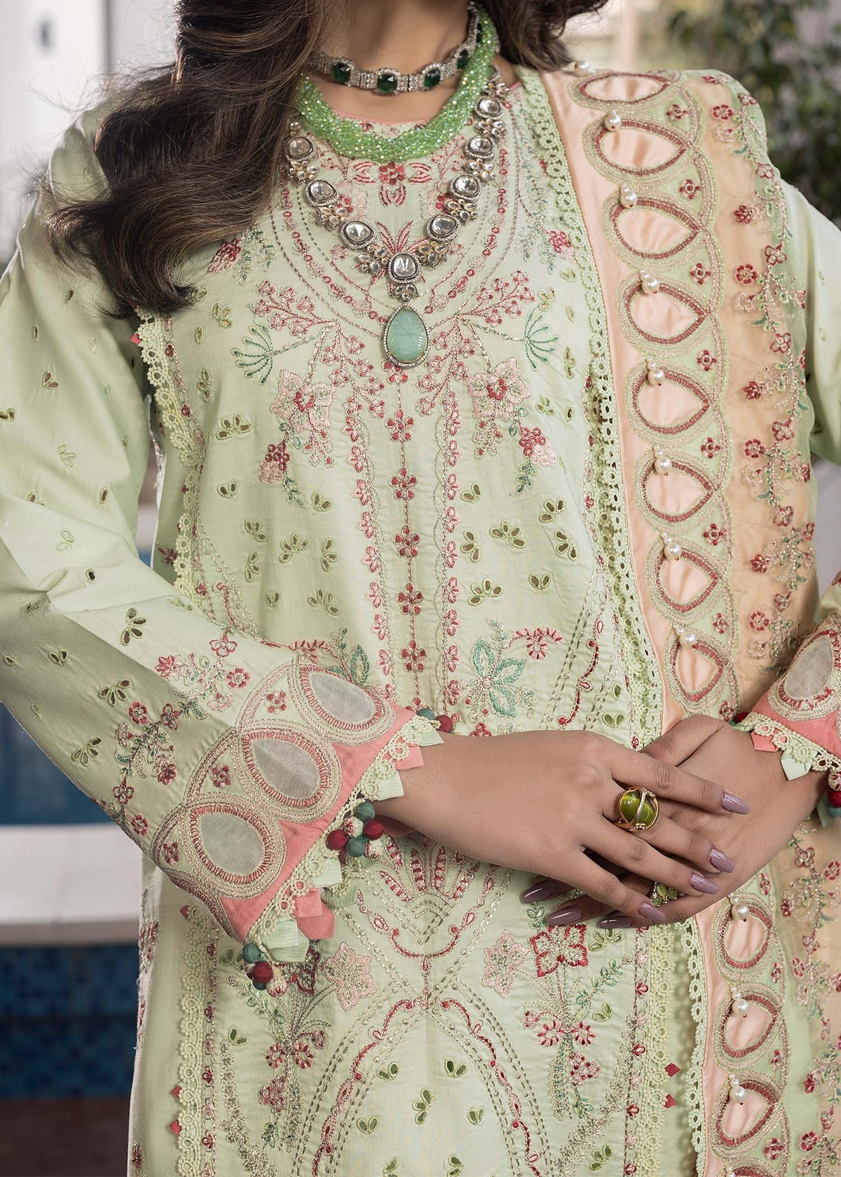 Shurooq | Luxury Lawn 25 | Amazon by Shurooq - Designer Dress - Type: Ladies Clothes - Available at Libayah - 100% Original