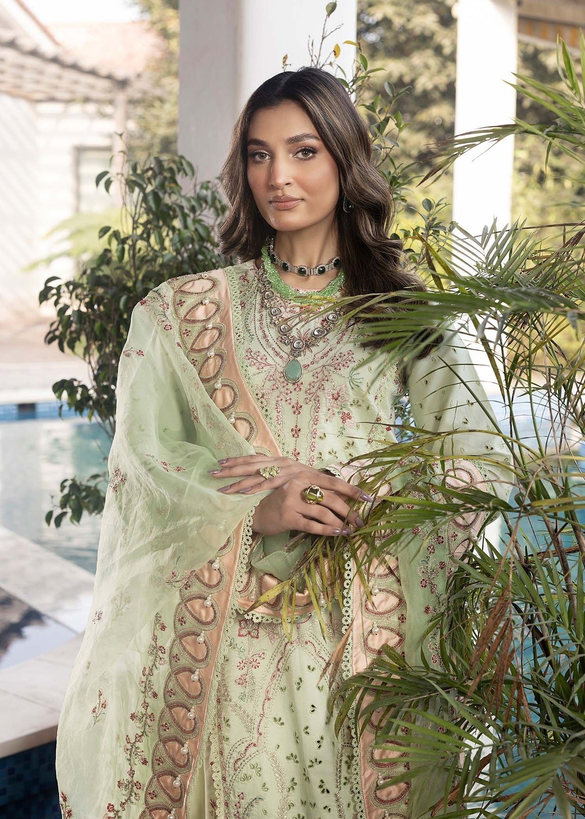 Shurooq | Luxury Lawn 25 | Amazon by Shurooq - Designer Dress - Type: Ladies Clothes - Available at Libayah - 100% Original