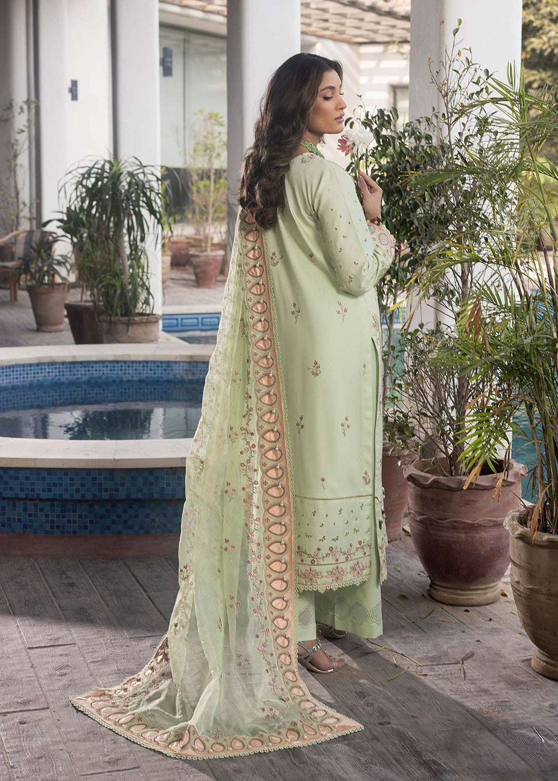 Shurooq | Luxury Lawn 25 | Amazon by Shurooq - Designer Dress - Type: Ladies Clothes - Available at Libayah - 100% Original