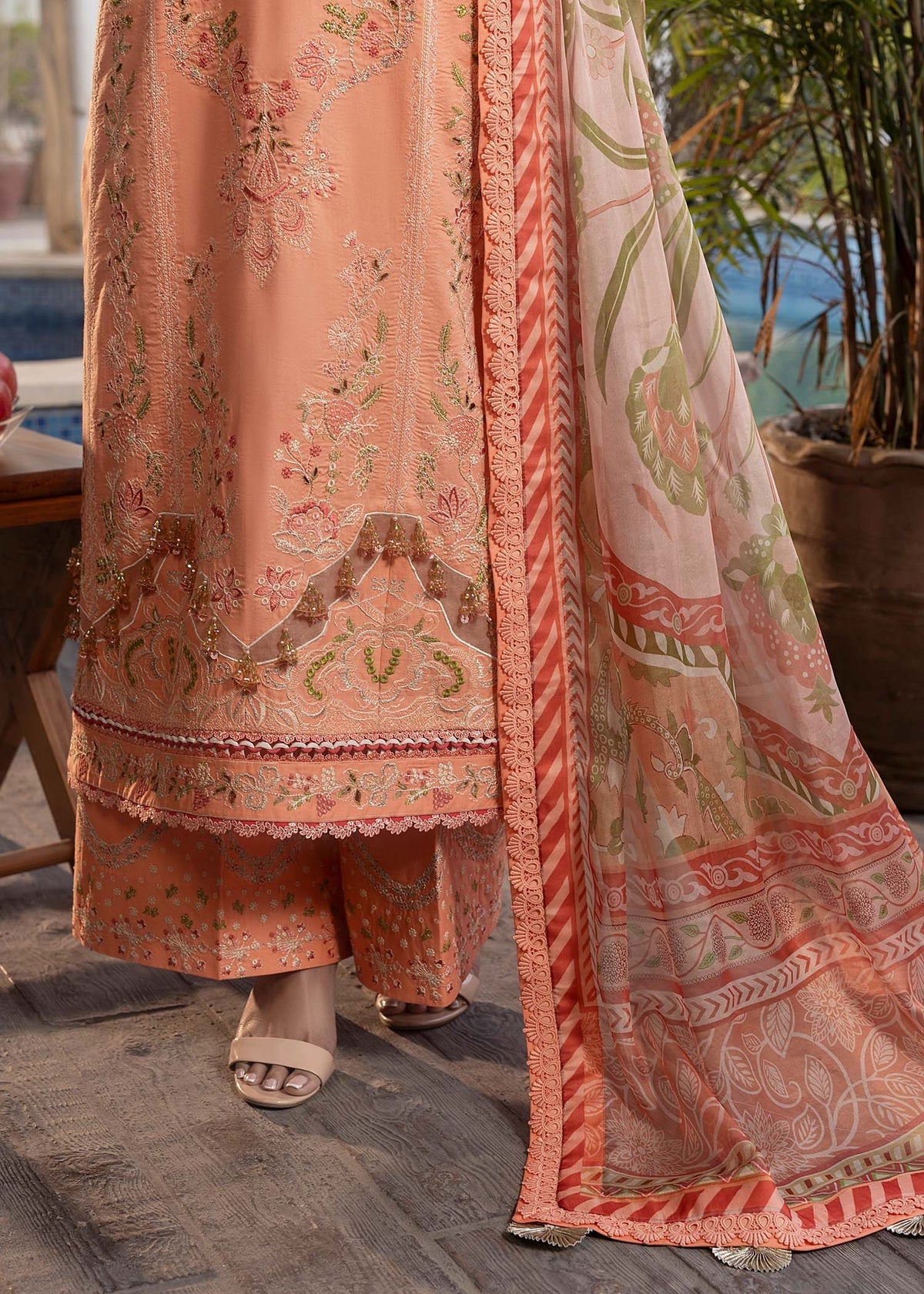 Shurooq | Luxury Lawn 25 | Zyra by Shurooq - Designer Dress - Type: Ladies Clothes - Available at Libayah - 100% Original