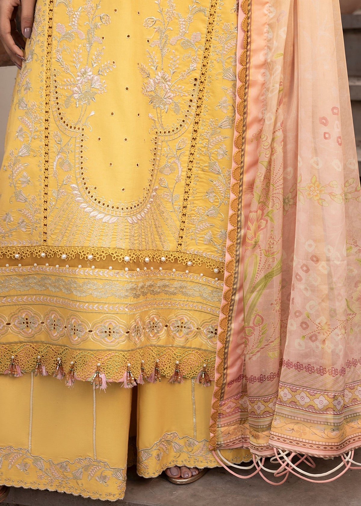 Shurooq | Luxury Lawn 25 | Abigail by Shurooq - Designer Dress - Type: Ladies Clothes - Available at Libayah - 100% Original