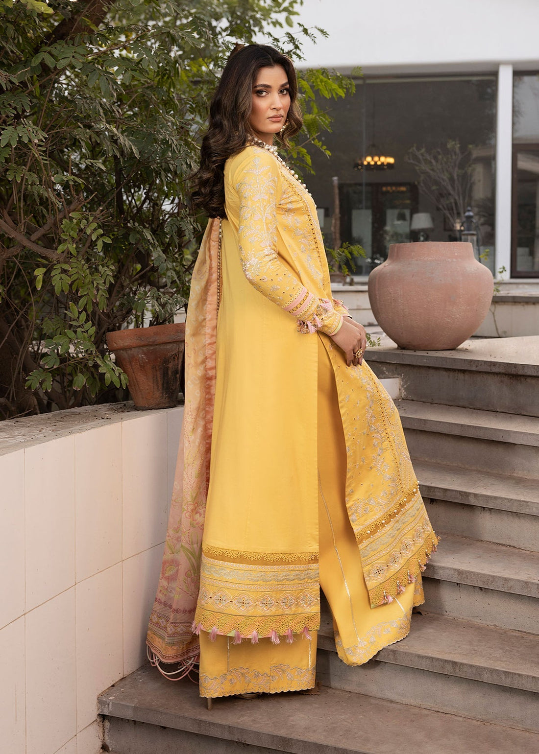 Shurooq | Luxury Lawn 25 | Abigail by Shurooq - Designer Dress - Type: Ladies Clothes - Available at Libayah - 100% Original