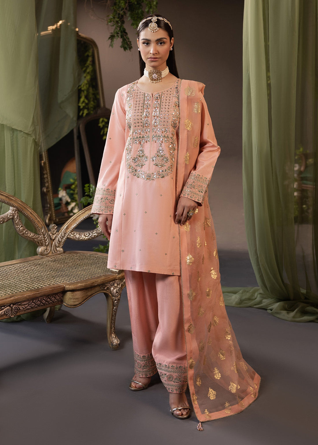 Shurooq | Garden of Dream | Periwinkle by Shurooq - Designer Dress - Type: Ladies Clothes - Available at Libayah - 100% Original
