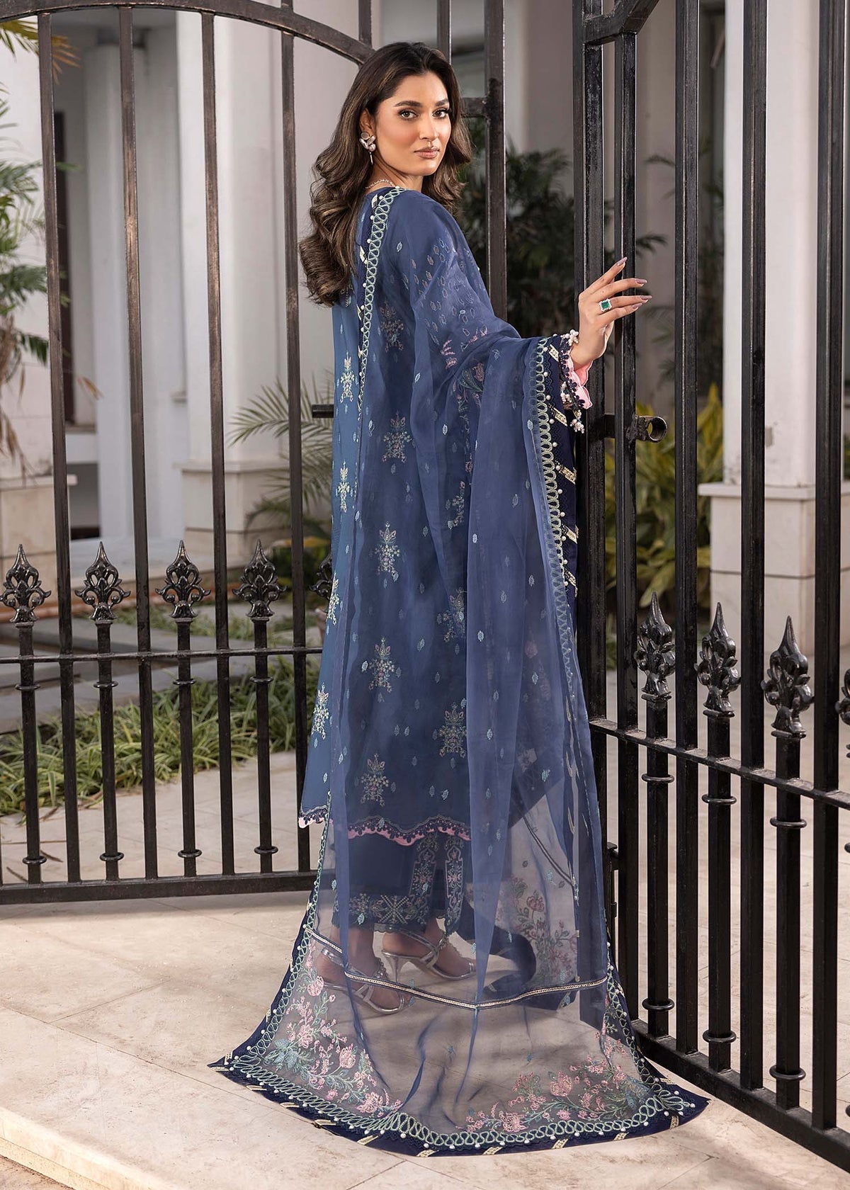 Shurooq | Luxury Lawn 25 | Mira by Shurooq - Designer Dress - Type: Ladies Clothes - Available at Libayah - 100% Original