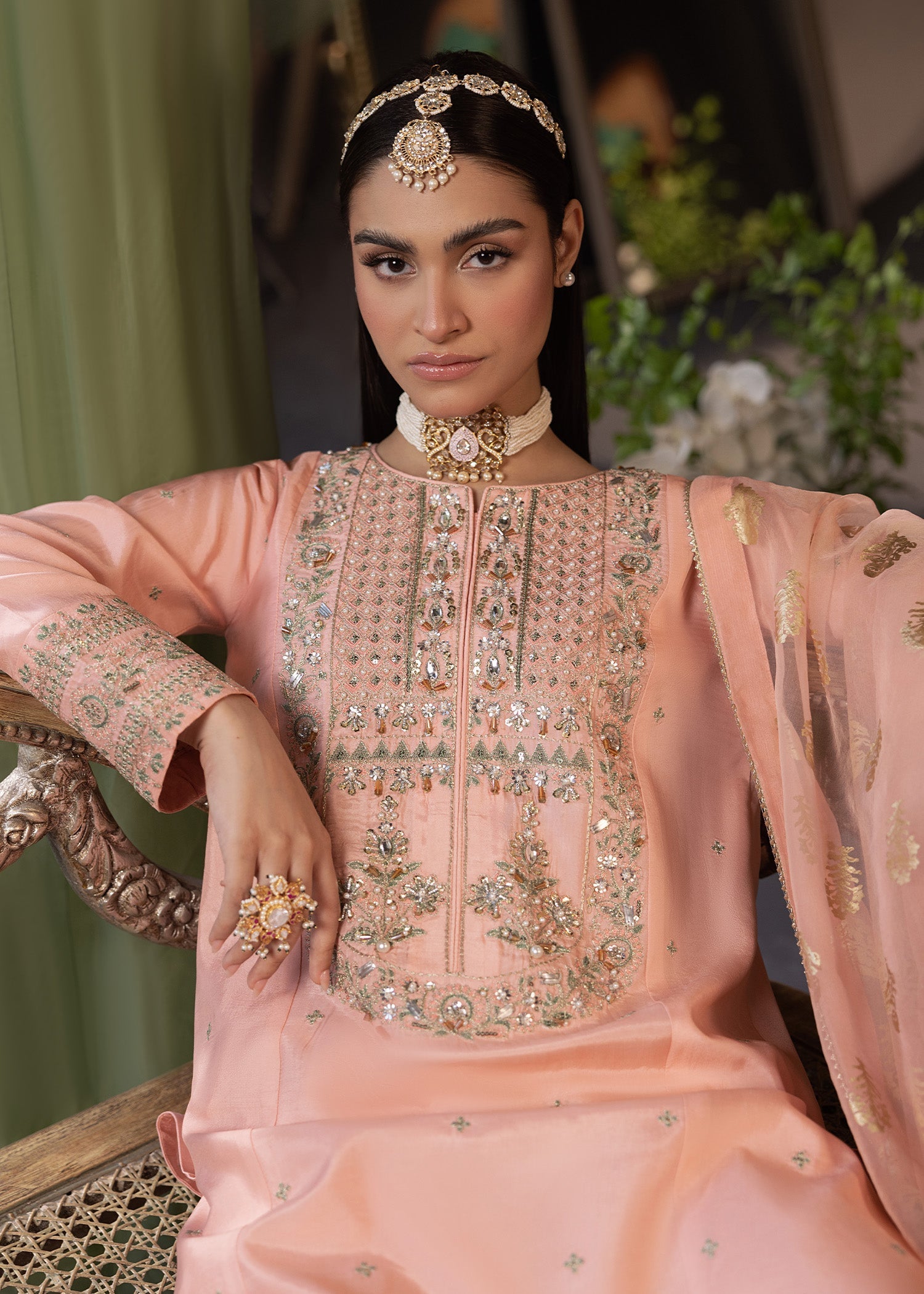 Shurooq | Garden of Dream | Periwinkle by Shurooq - Designer Dress - Type: Ladies Clothes - Available at Libayah - 100% Original