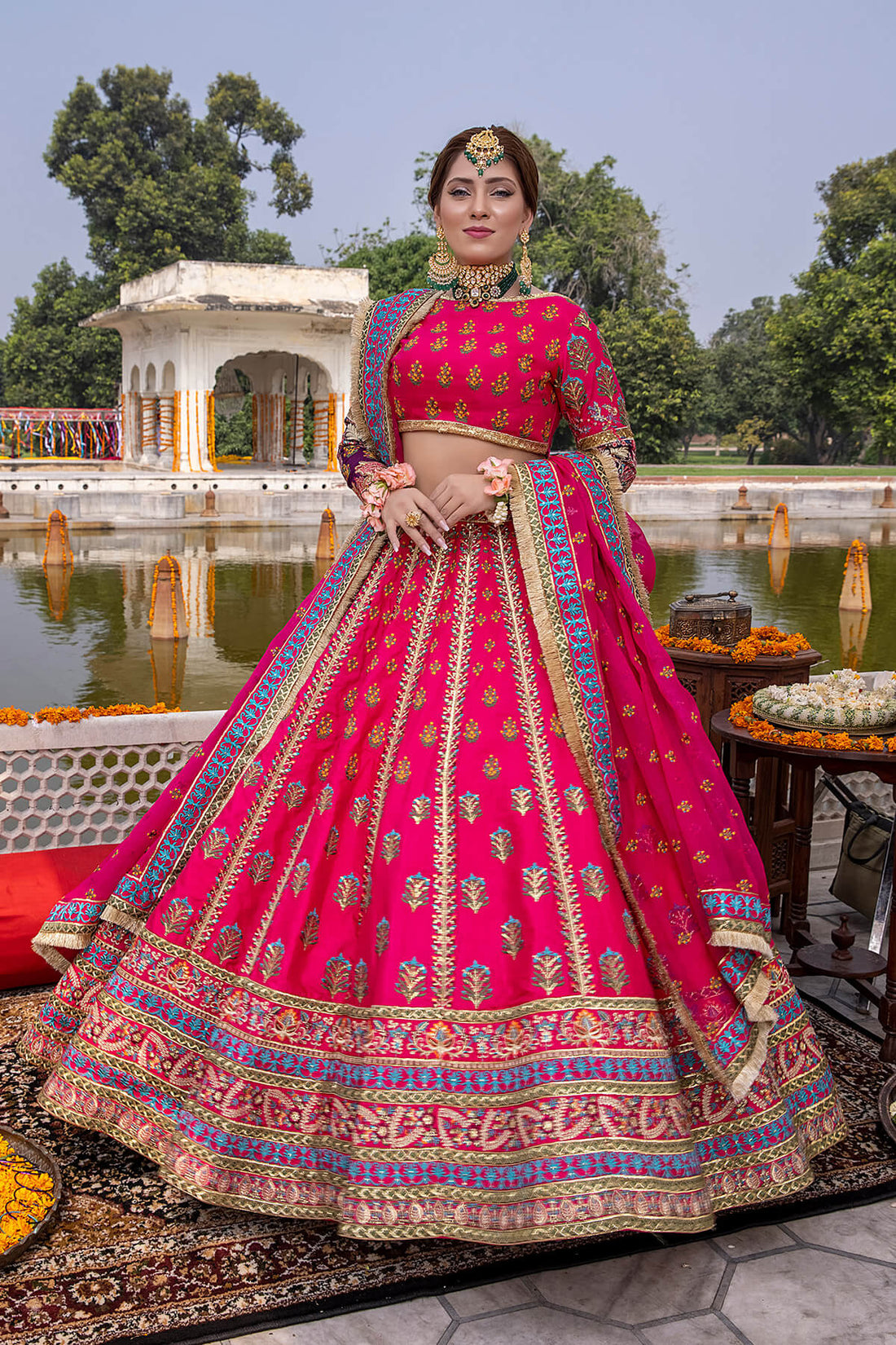 Mina Kashif | Wedding Formals | Aabroo by Mina Kashif - Designer Dress - Type: Bridal - Available at Libayah - 100% Original