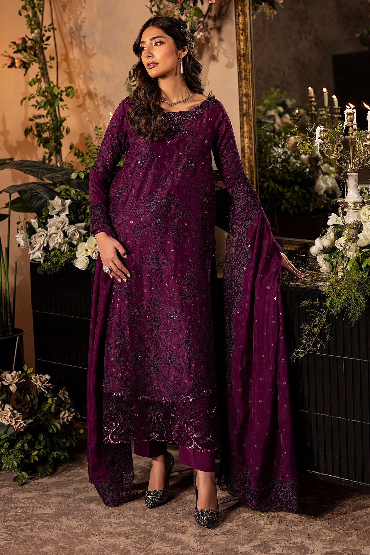 Mina Kashif | Loona Lawn 25 | Jade by Mina Kashif - Designer Dress - Type: Ladies Clothes - Available at Libayah - 100% Original