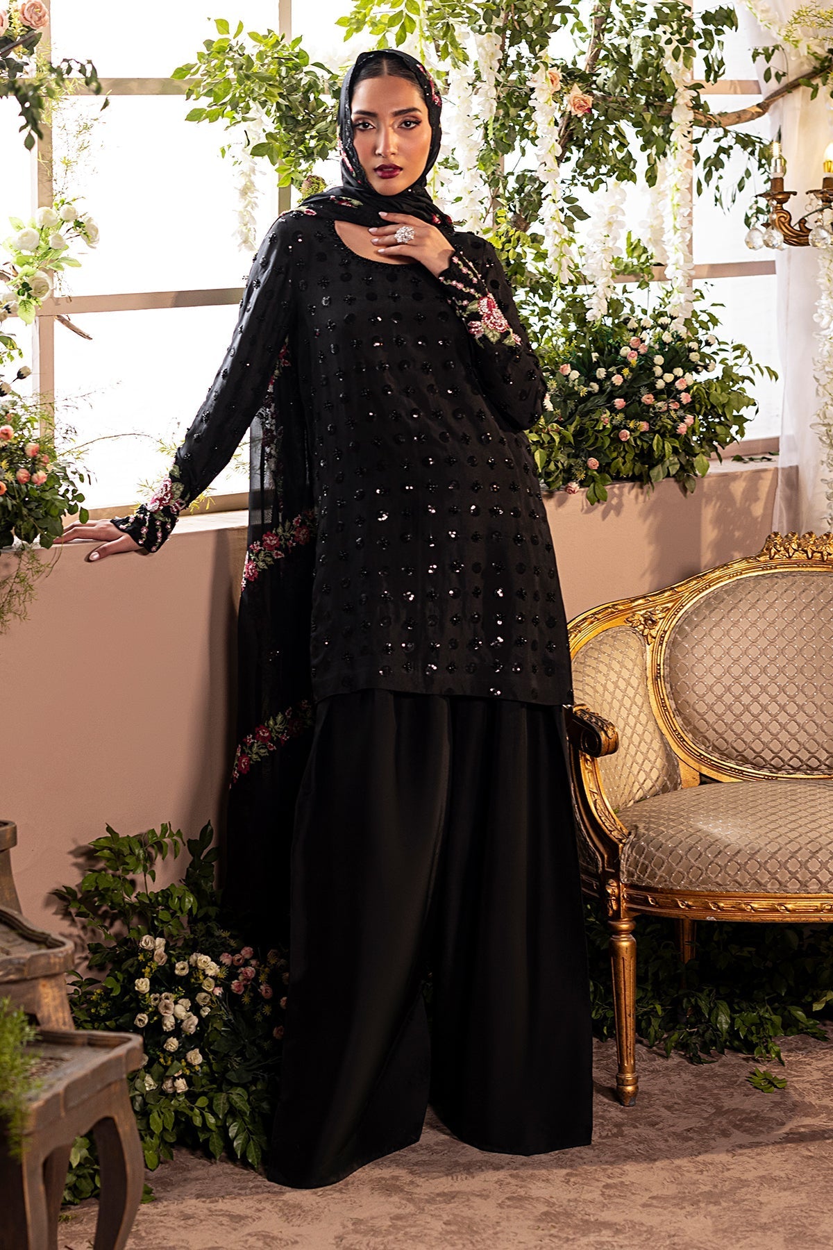 Mina Kashif | Loona Lawn 25 | Opal by Mina Kashif - Designer Dress - Type: Ladies Clothes - Available at Libayah - 100% Original