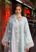 Zarqash | Luxury Lawn 25 | ZQLU 004 CECILY by Zarqash - Designer Dress - Type: Ladies Clothes - Available at Libayah - 100% Original