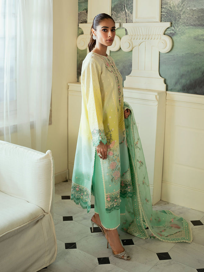 Faiza Faisal | Celine Eid Collection 24 | NOOR by Faiza Faisal - Designer Dress - Type: Ladies Clothes - Available at Libayah - 100% Original