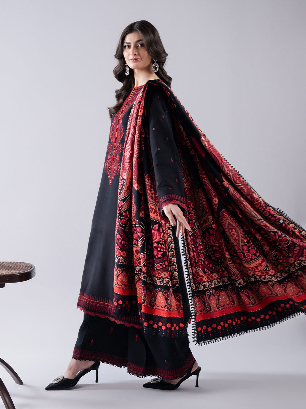 Faiza Faisal | Winter Edit 2024 | ZAREEN by Faiza Faisal - Designer Dress - Type: Ladies Clothes - Available at Libayah - 100% Original