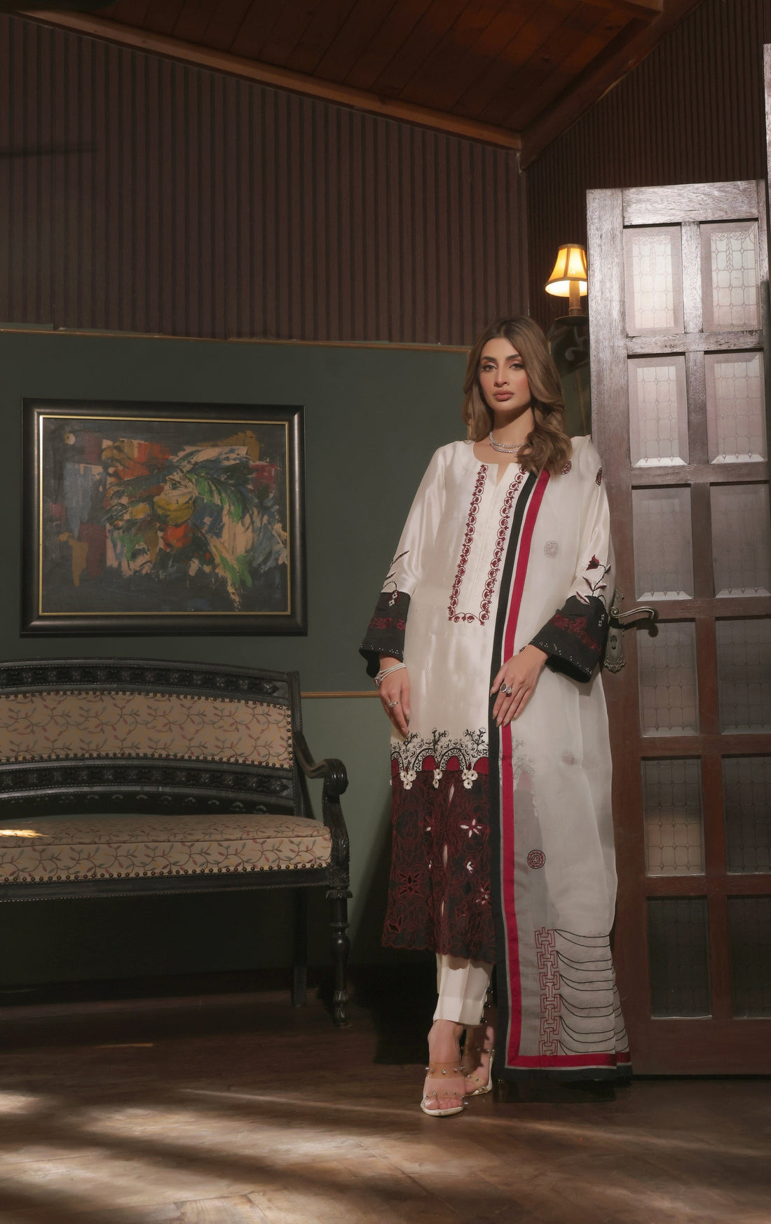 Mona Imran | Ezel Eid 25 |Zeba by Mona Imran - Designer Dress - Type: Ladies Clothes - Available at Libayah - 100% Original