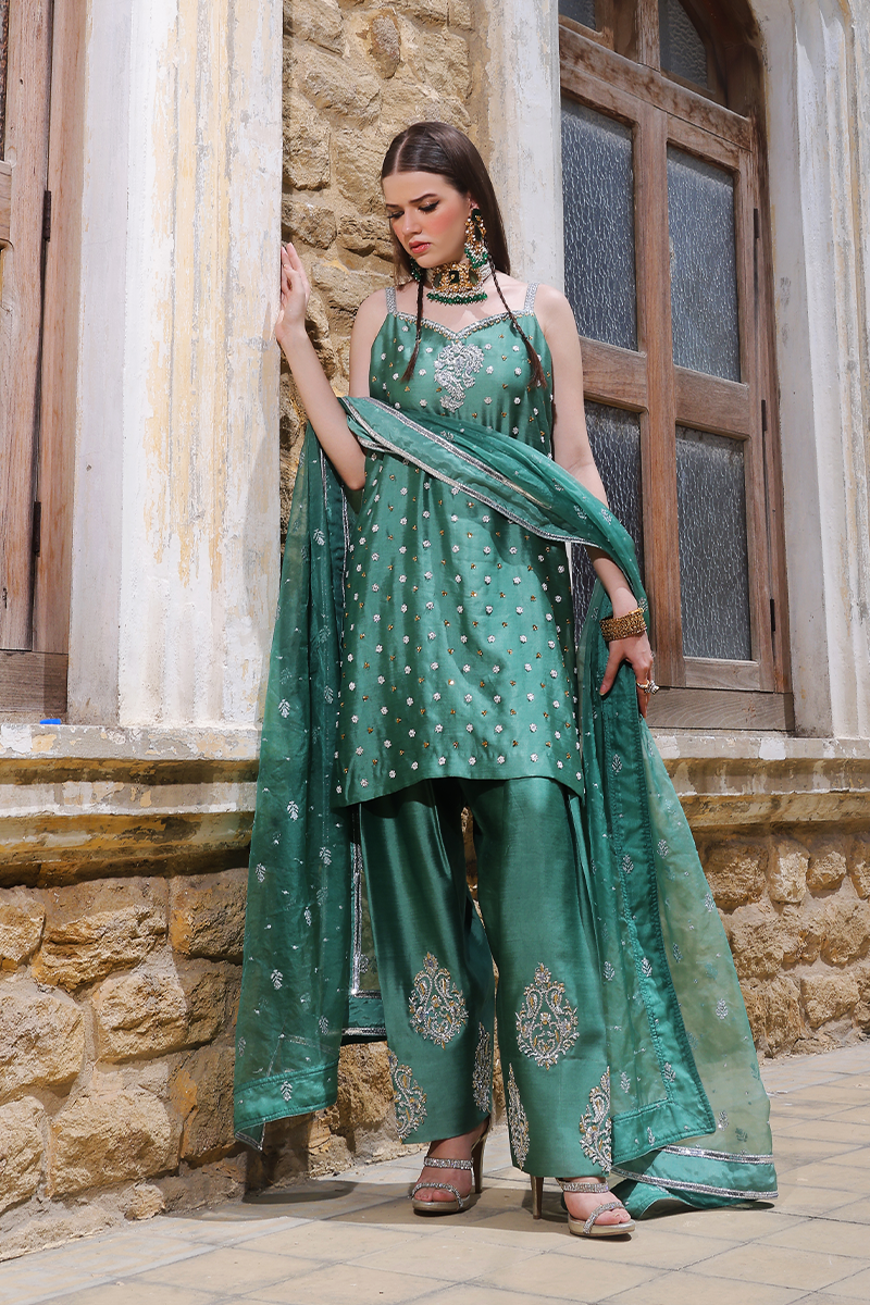 Mona Imran | Dilzaib Formals | Romesa by Mona Imran - Designer Dress - Type: Ladies Clothes - Available at Libayah - 100% Original